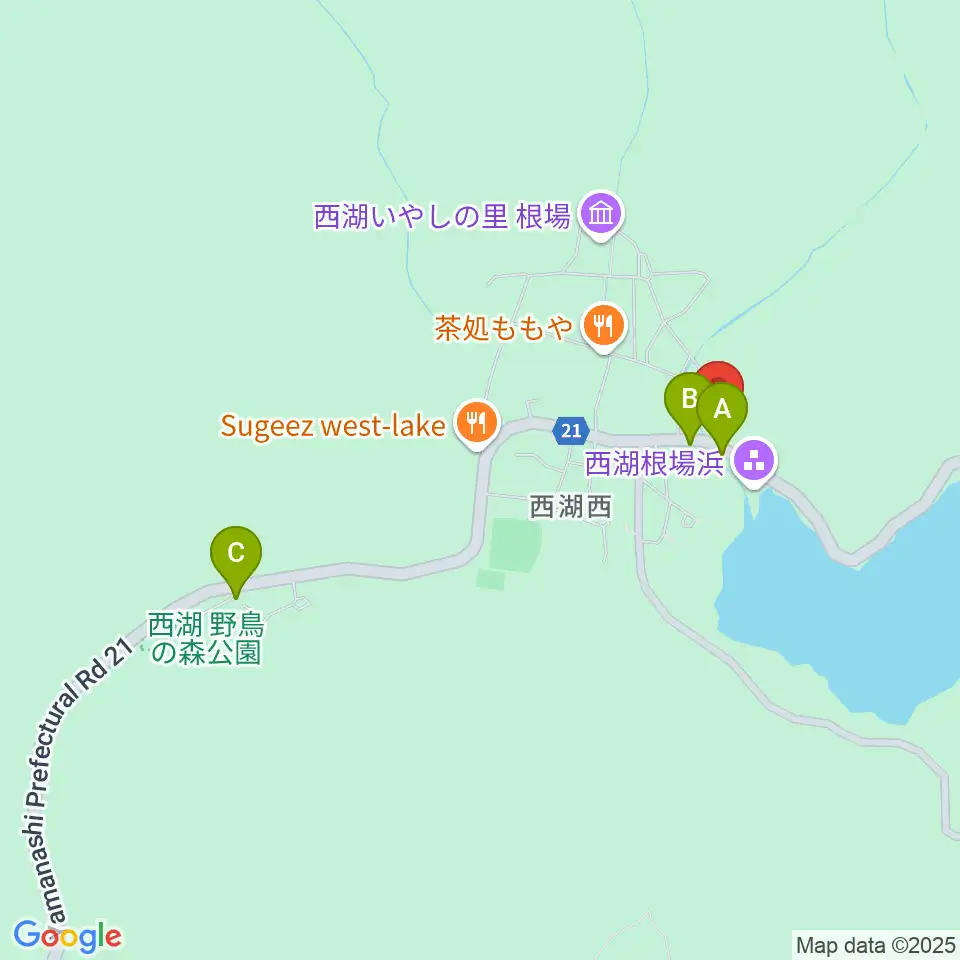 魚眠荘周辺の駐車場・コインパーキング一覧地図