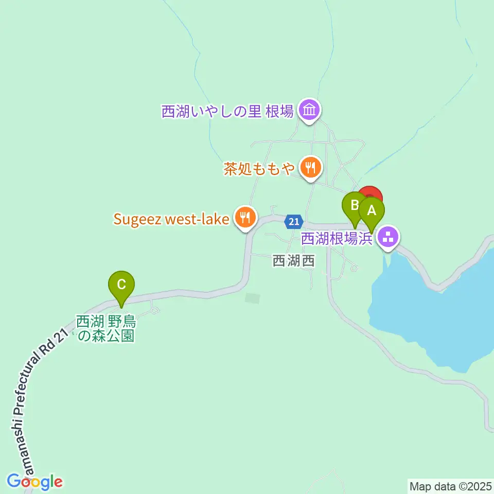 魚眠荘周辺の駐車場・コインパーキング一覧地図