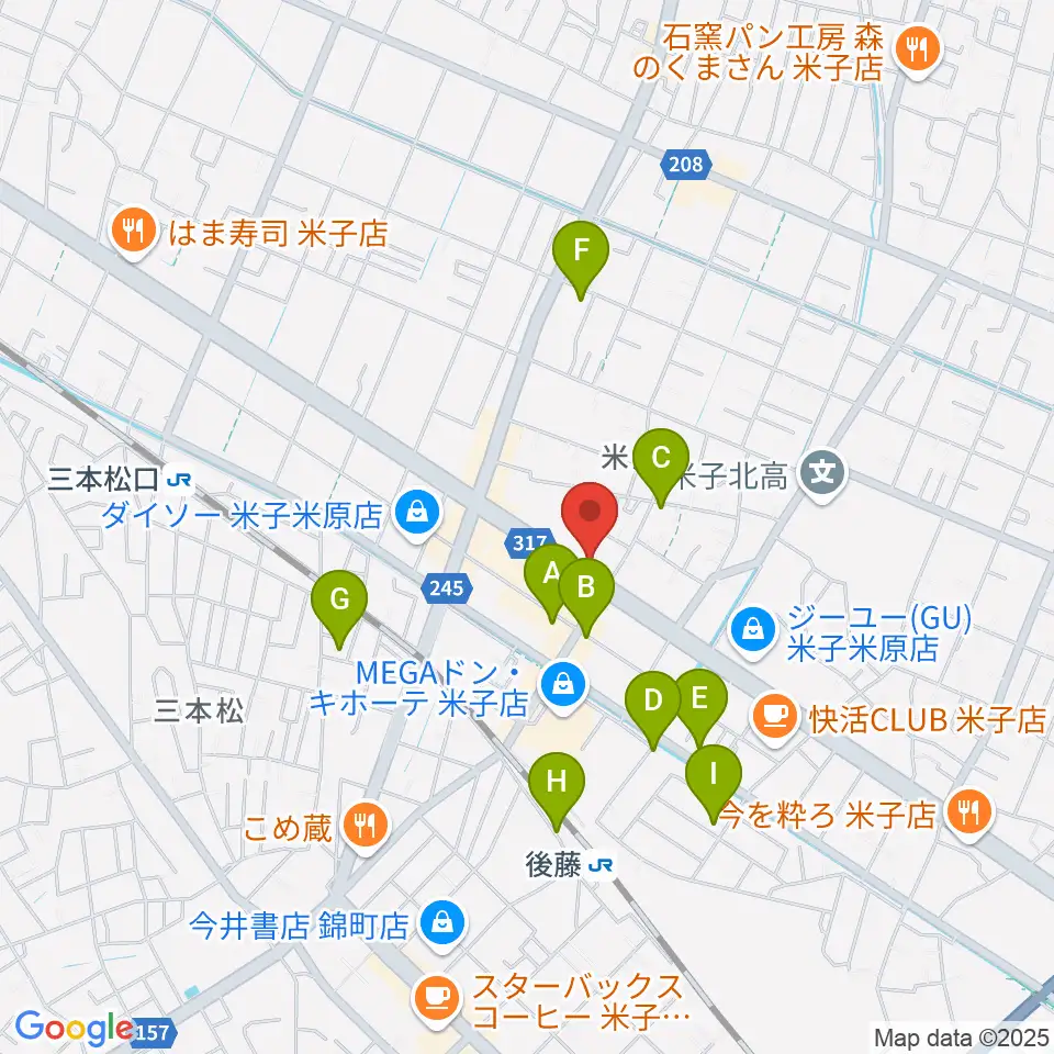 カワイ米子ショップ周辺の駐車場・コインパーキング一覧地図