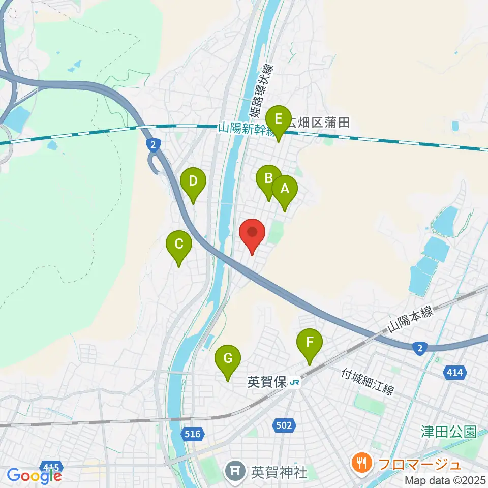 ルフォンク周辺の駐車場・コインパーキング一覧地図