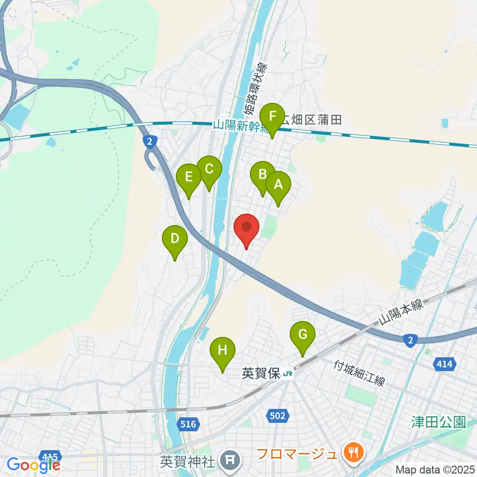 ルフォンク周辺の駐車場・コインパーキング一覧地図