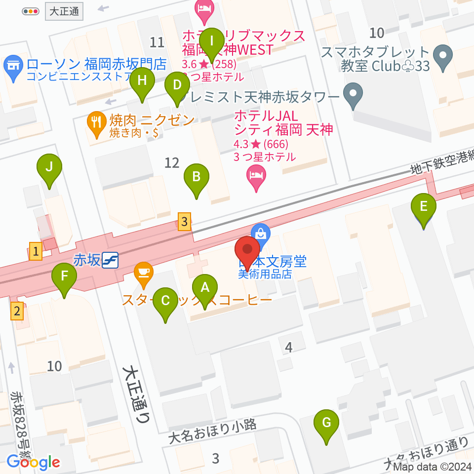 ENOTN Akasaka Studio周辺の駐車場・コインパーキング一覧地図