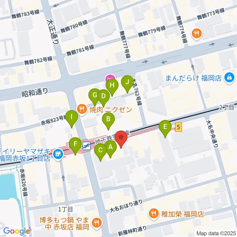 ENOTN Akasaka Studio周辺の駐車場・コインパーキング一覧地図