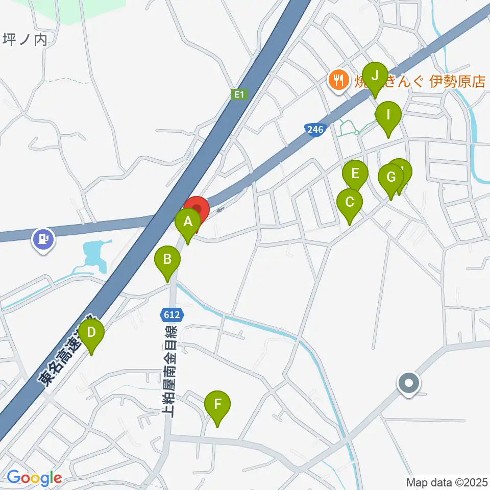 パル音楽産業周辺の駐車場・コインパーキング一覧地図