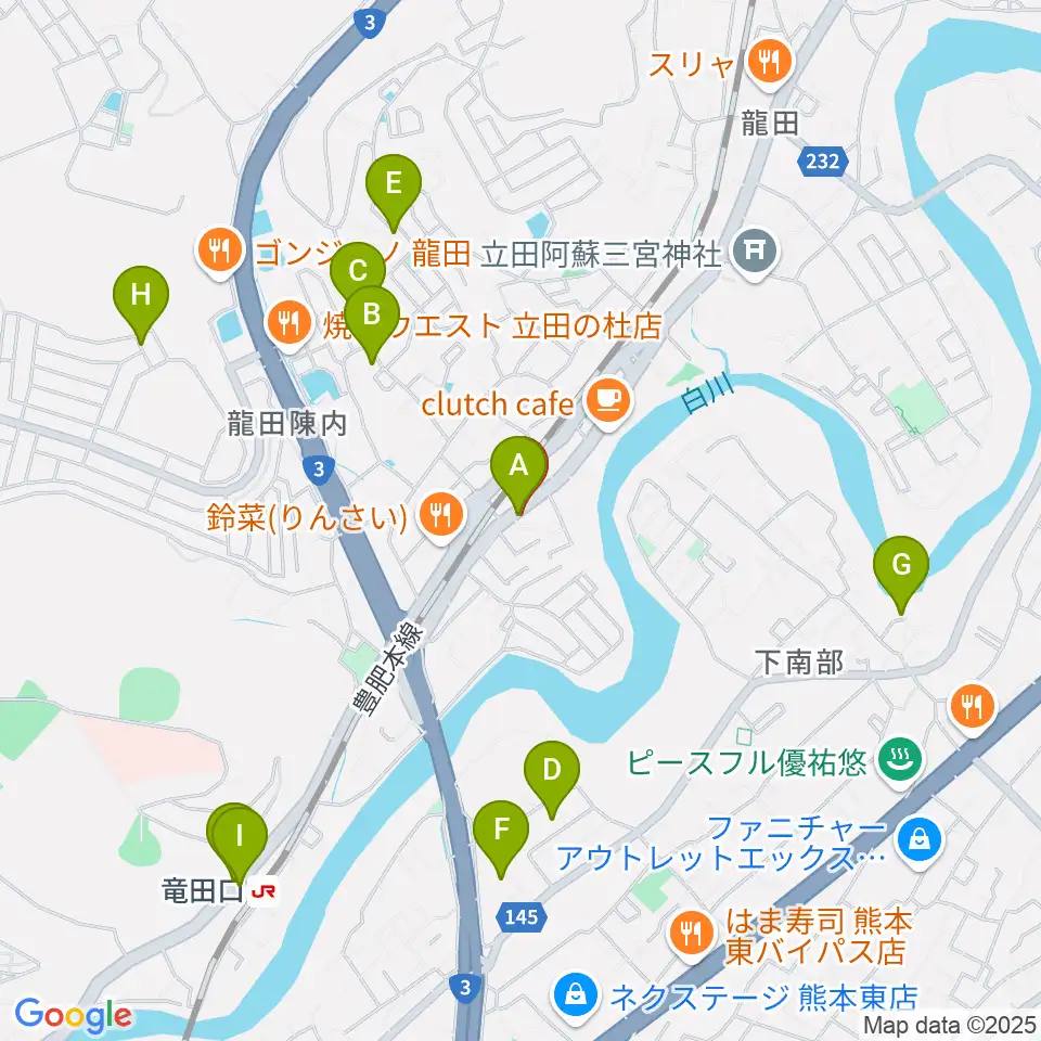 ミュージックスタジオ マーチ周辺の駐車場・コインパーキング一覧地図