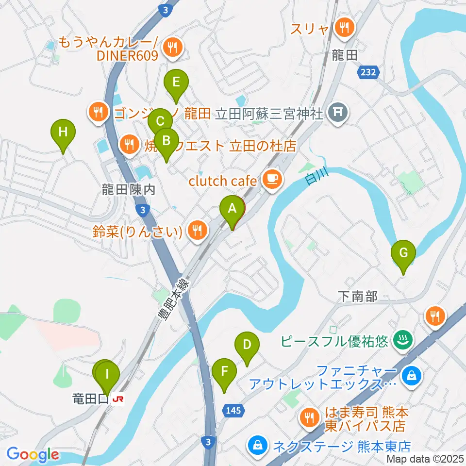 ミュージックスタジオ マーチ周辺の駐車場・コインパーキング一覧地図