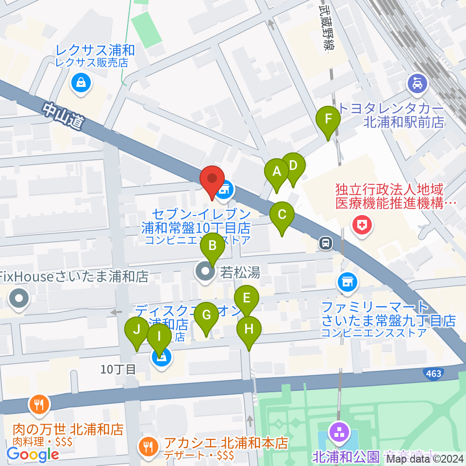 Royal Music Garden周辺の駐車場・コインパーキング一覧地図