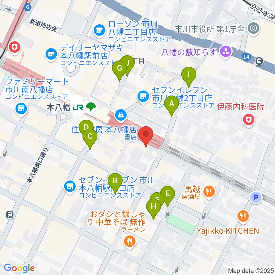 島村楽器 Wind & Repair周辺の駐車場・コインパーキング一覧地図