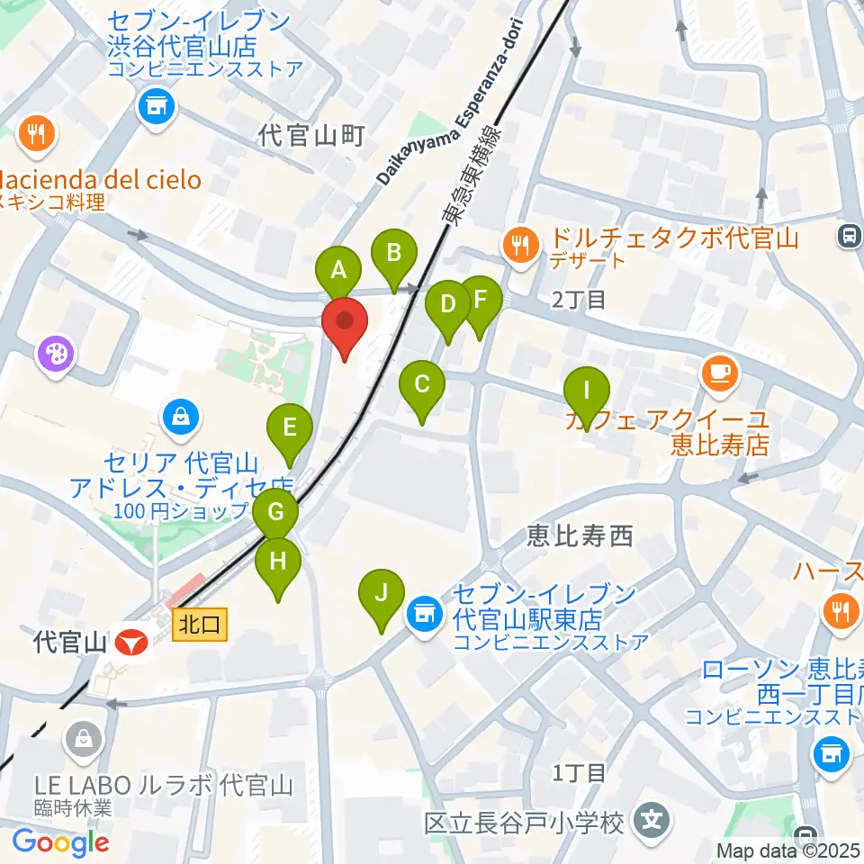 ギタートレーダーズ東京周辺の駐車場・コインパーキング一覧地図