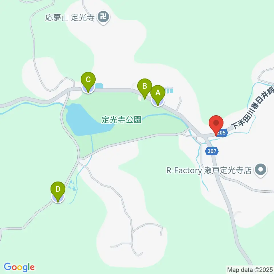 LOTUS GUITARS周辺の駐車場・コインパーキング一覧地図