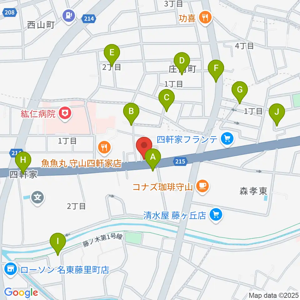 GOLD STAR周辺の駐車場・コインパーキング一覧地図