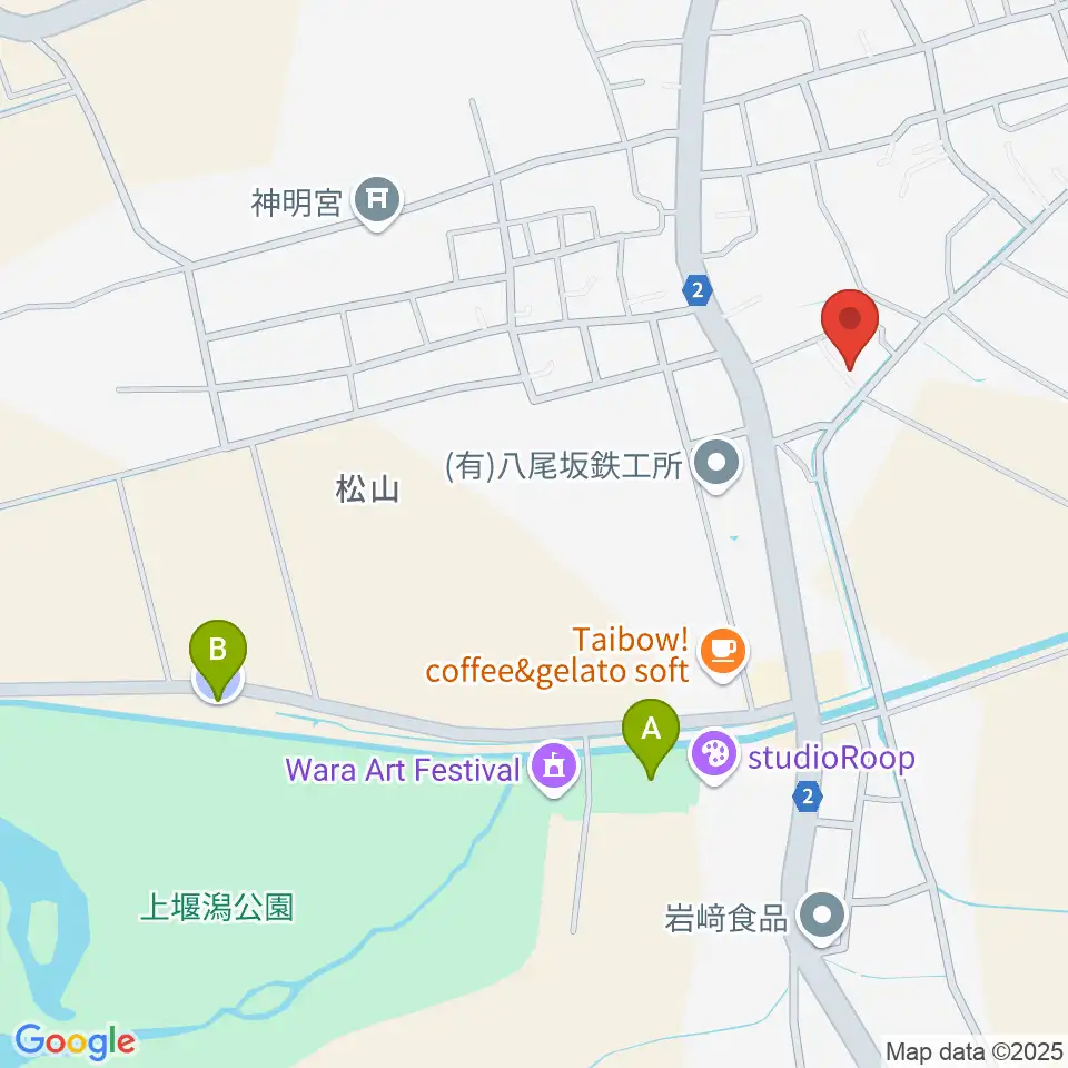 楽器屋JUNJUN周辺の駐車場・コインパーキング一覧地図