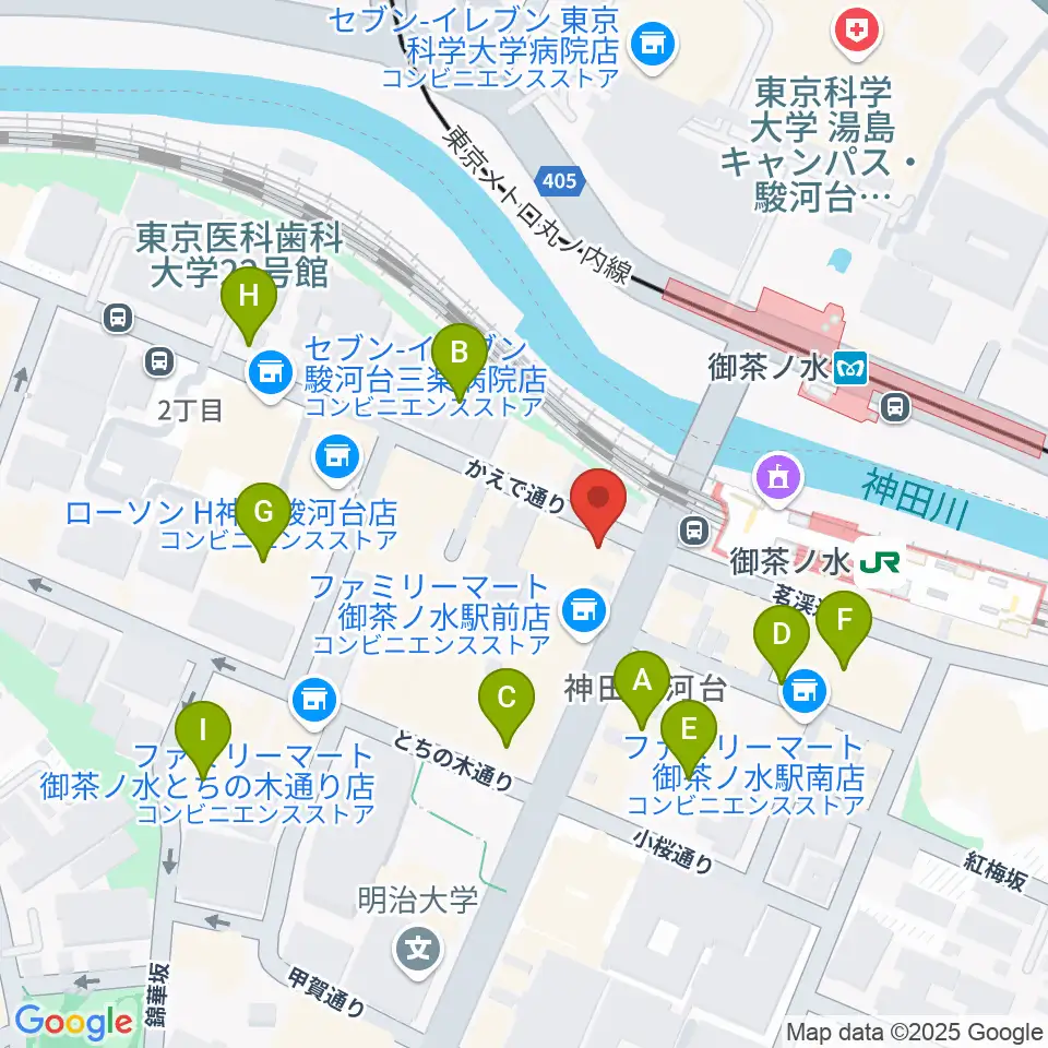 BIGBOSSお茶の水駅前店周辺の駐車場・コインパーキング一覧地図