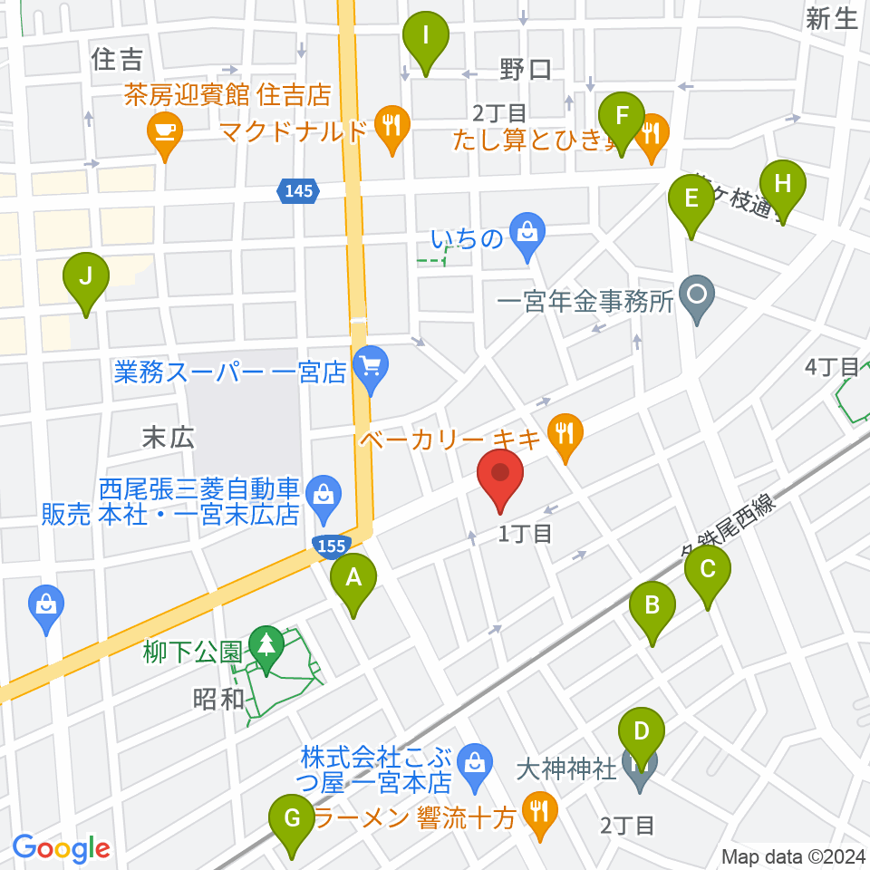 Grace MACK グレースマック周辺の駐車場・コインパーキング一覧地図