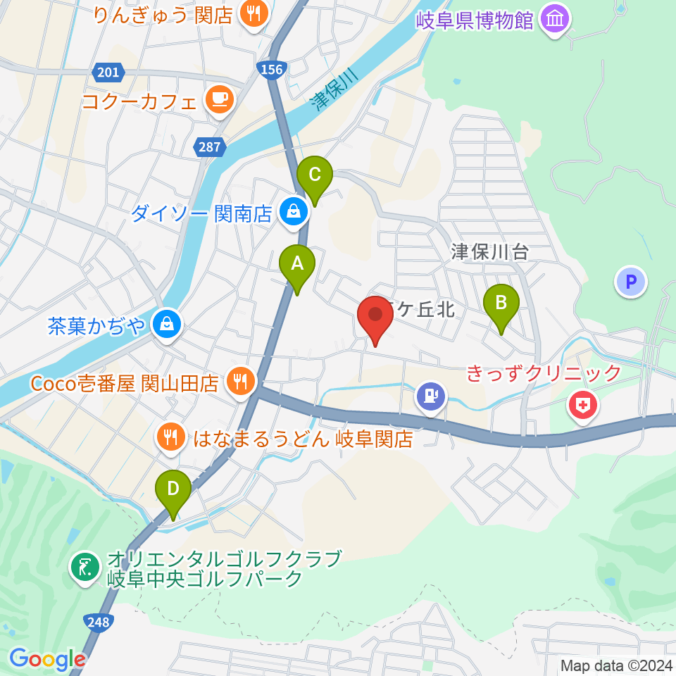 スタジオF周辺の駐車場・コインパーキング一覧地図