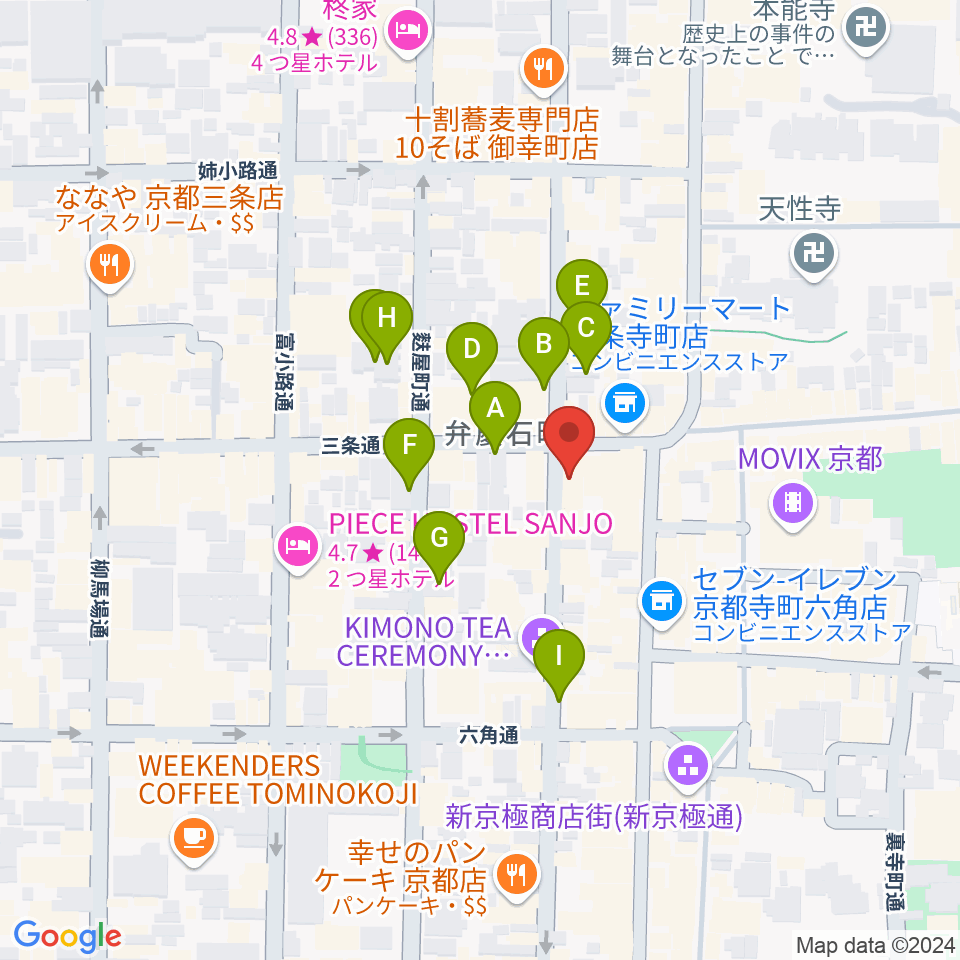 ギア-GEAR-専用劇場周辺の駐車場・コインパーキング一覧地図