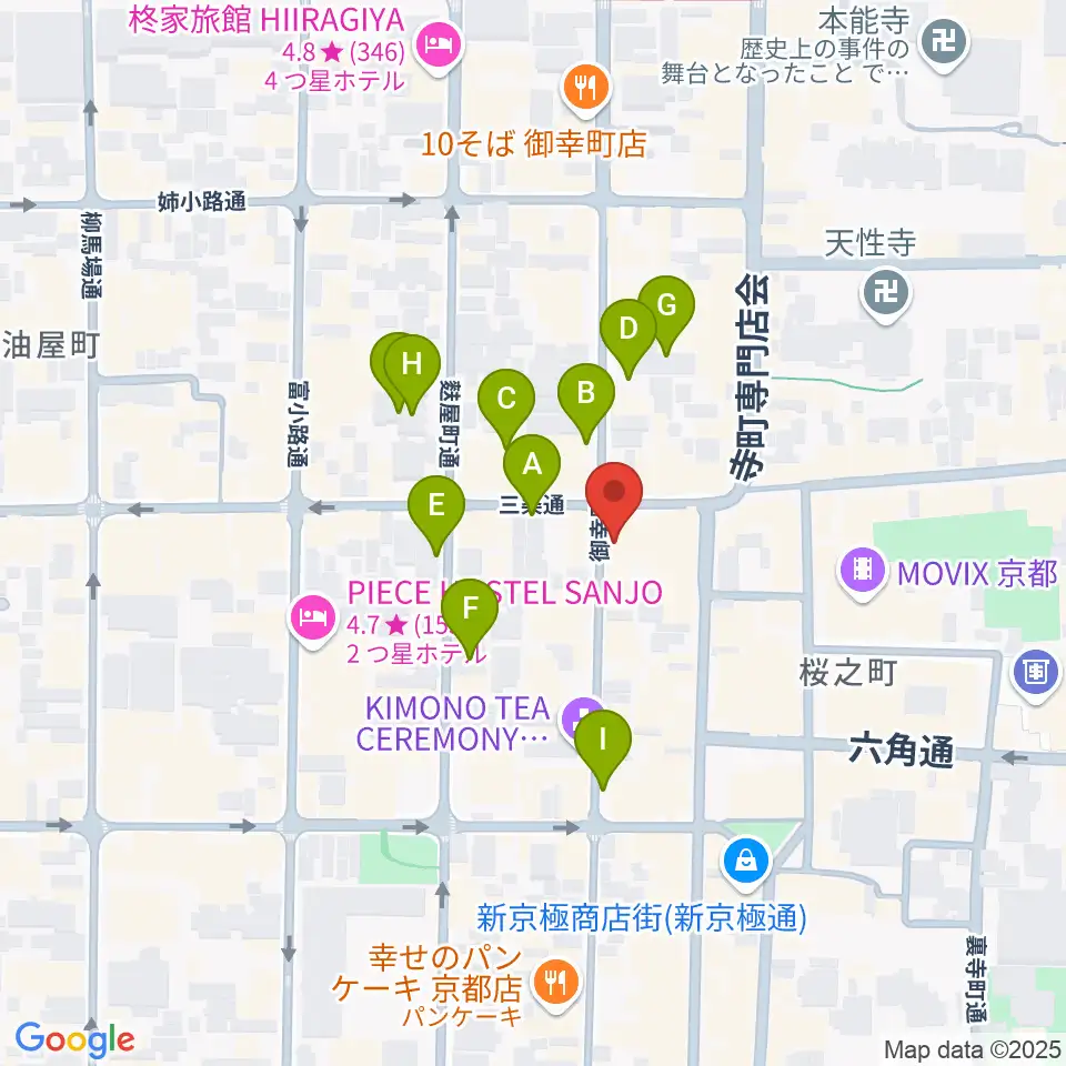 ギア-GEAR-専用劇場周辺の駐車場・コインパーキング一覧地図