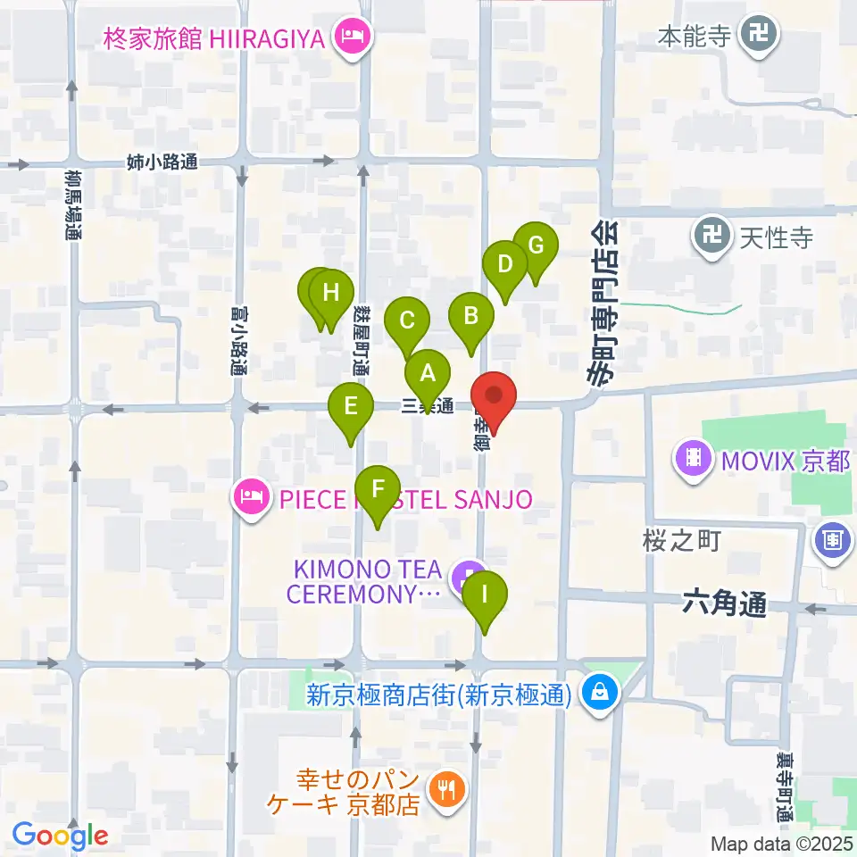 ギア-GEAR-専用劇場周辺の駐車場・コインパーキング一覧地図