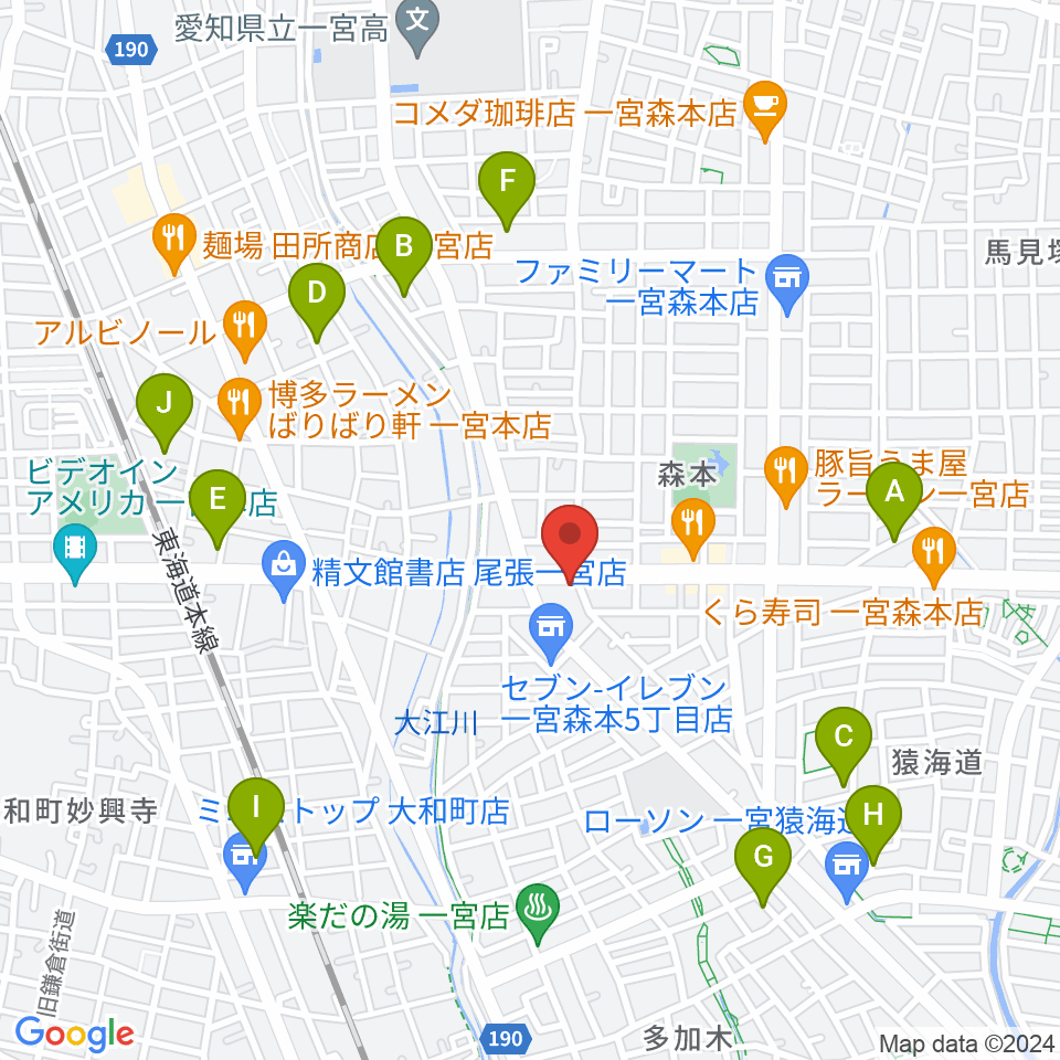 アム グリフブレット周辺の駐車場・コインパーキング一覧地図