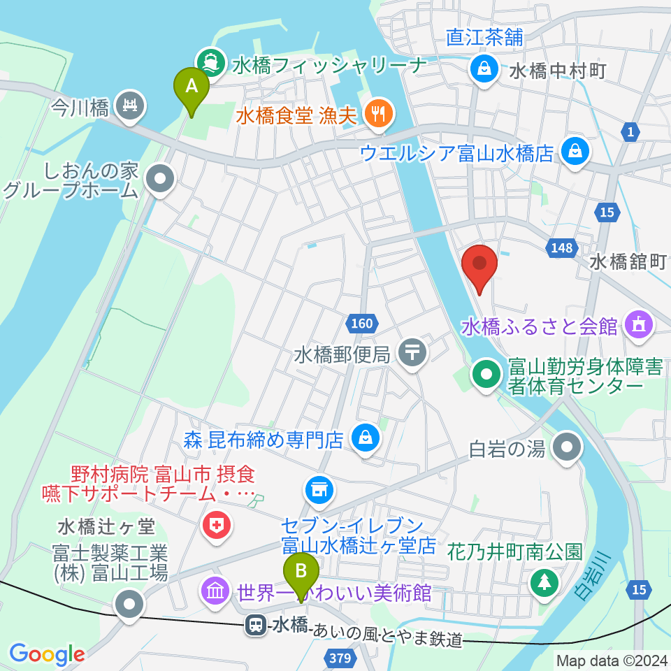 ギターショップHIRUYA周辺の駐車場・コインパーキング一覧地図