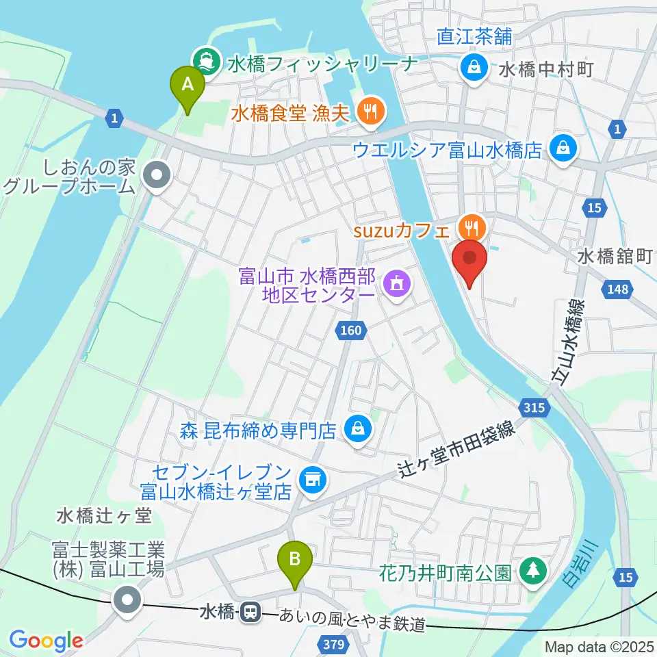 ギターショップHIRUYA周辺の駐車場・コインパーキング一覧地図