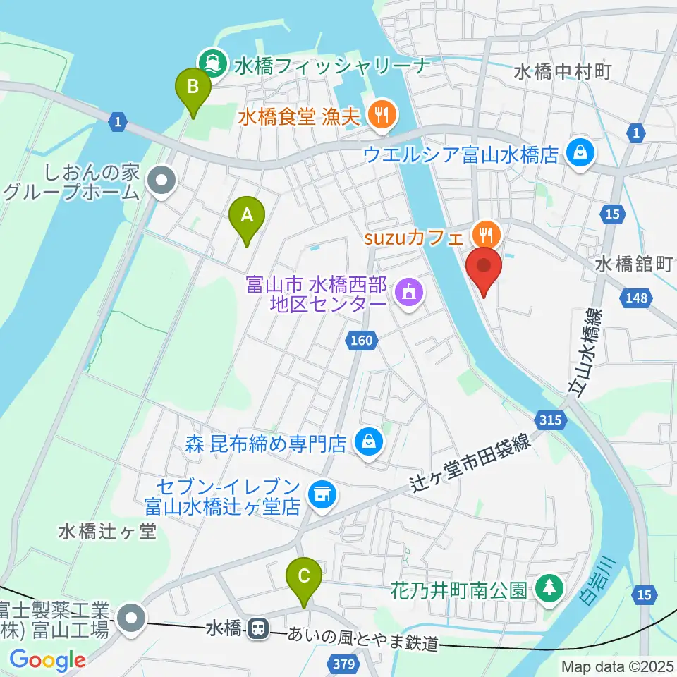 ギターショップHIRUYA周辺の駐車場・コインパーキング一覧地図