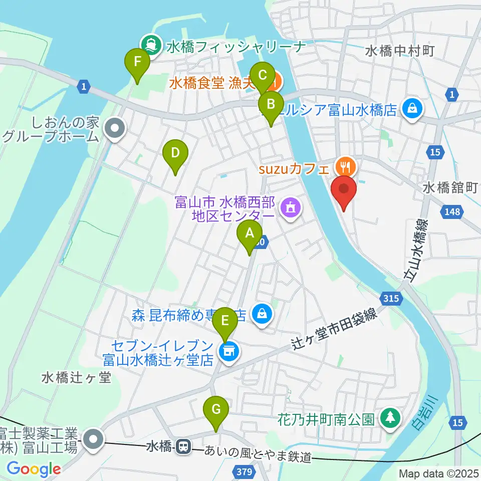 ギターショップHIRUYA周辺の駐車場・コインパーキング一覧地図