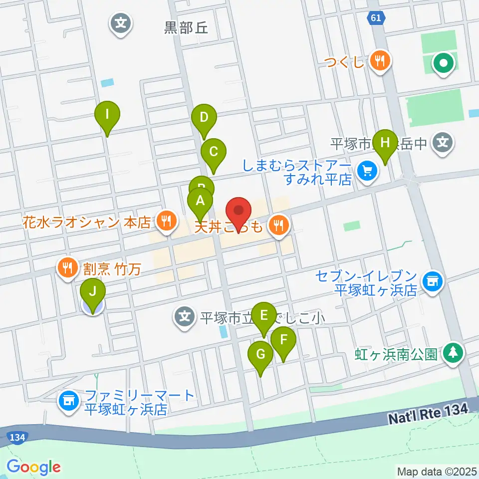 リアリーミュージック周辺の駐車場・コインパーキング一覧地図