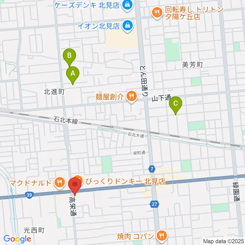 タケダ楽器周辺の駐車場・コインパーキング一覧地図