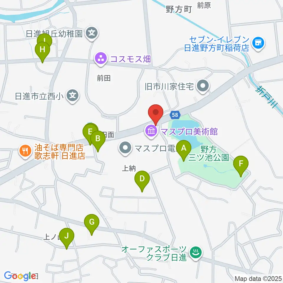 トーンウッドギター工房周辺の駐車場・コインパーキング一覧地図