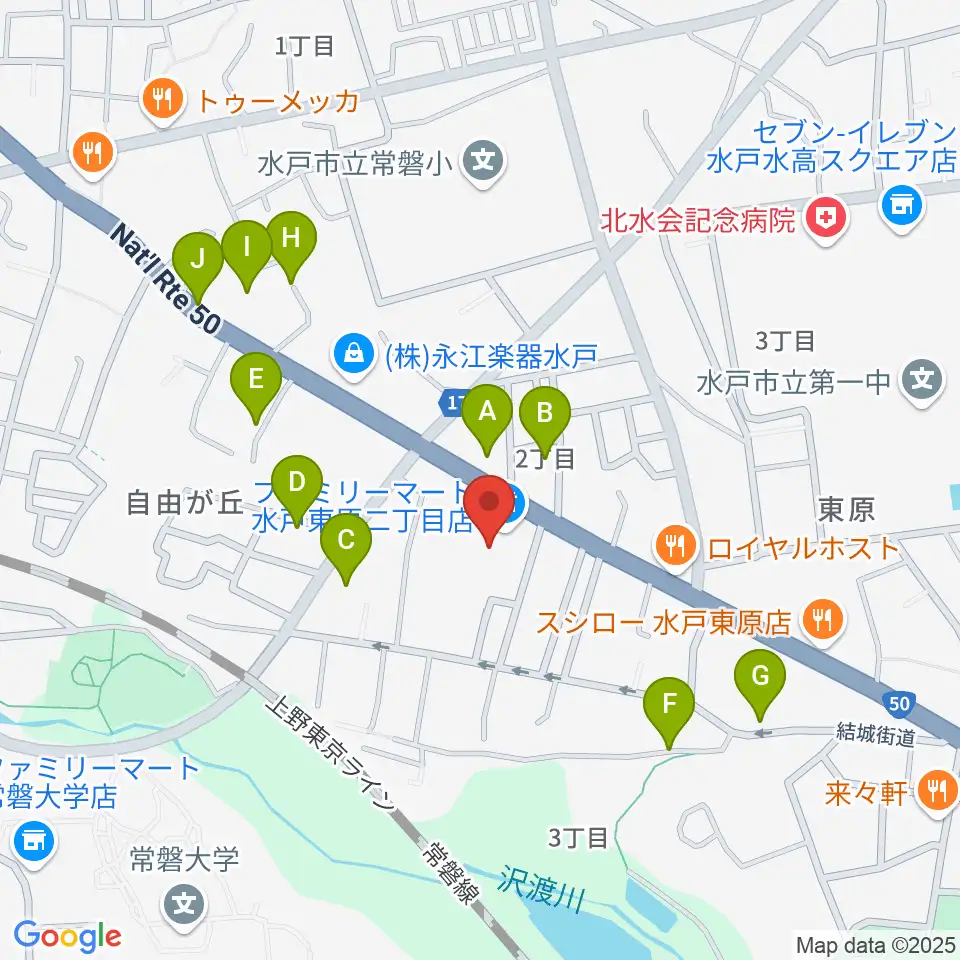 自由が丘スタヂオ周辺の駐車場・コインパーキング一覧地図