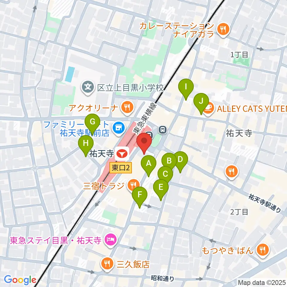 ポエポエ東京周辺の駐車場・コインパーキング一覧地図