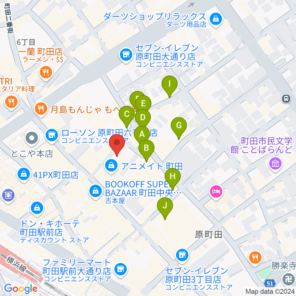 音好堂周辺の駐車場・コインパーキング一覧地図