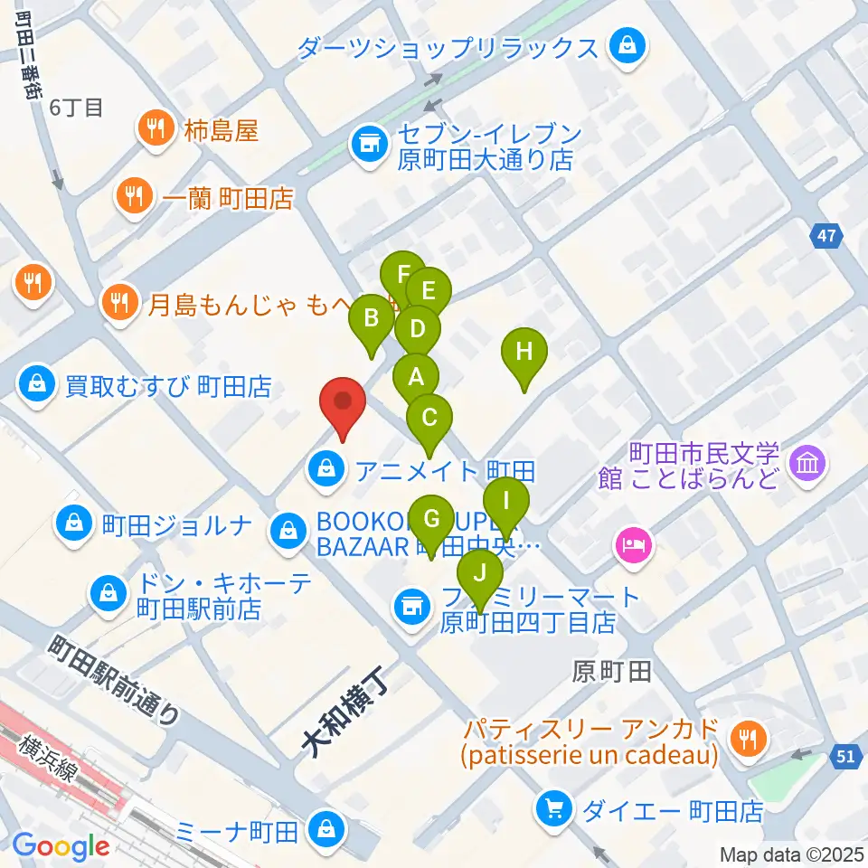 音好堂周辺の駐車場・コインパーキング一覧地図