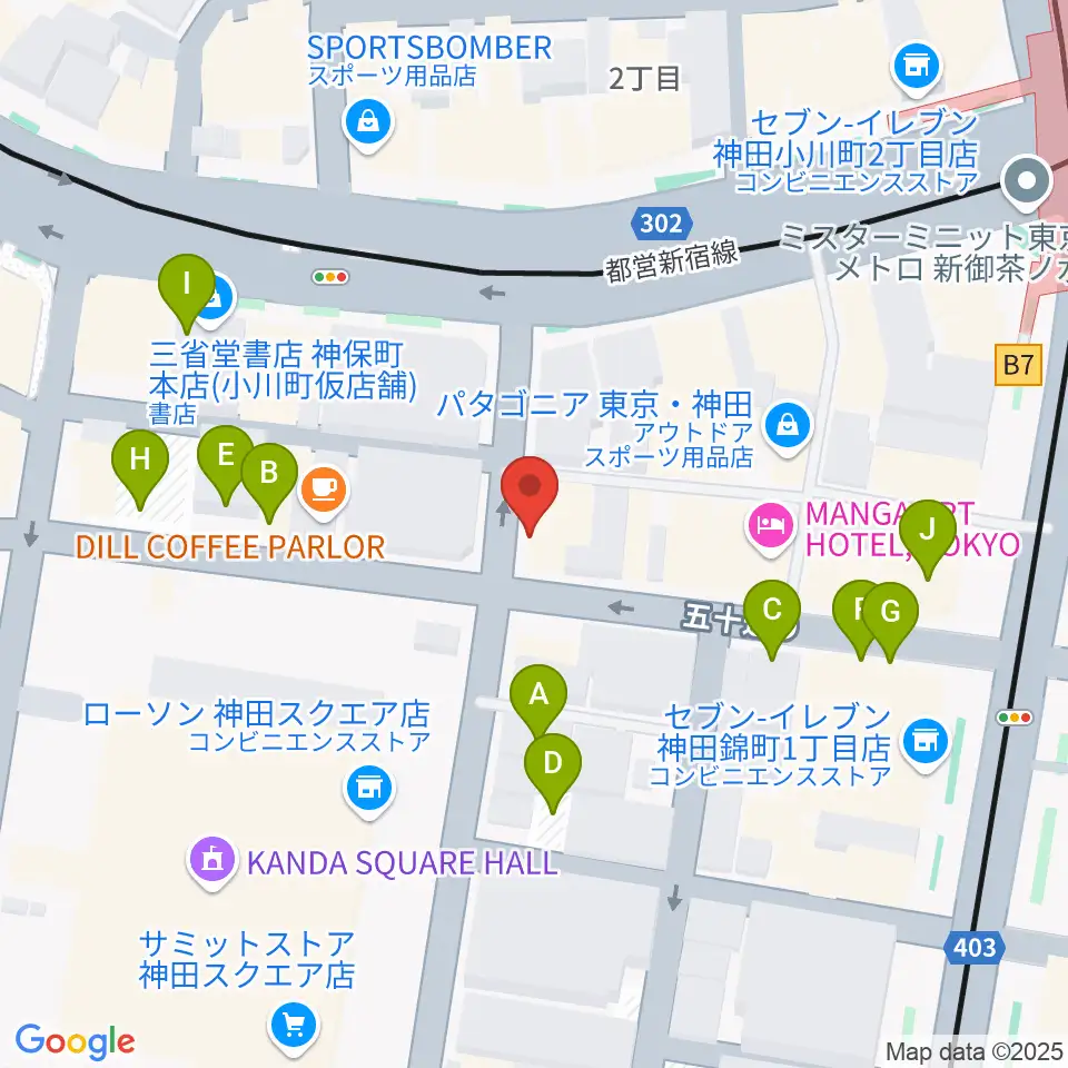 ESPテクニカルハウス周辺の駐車場・コインパーキング一覧地図