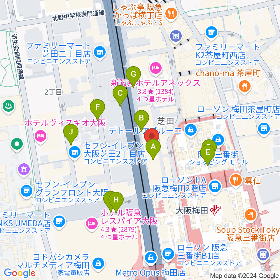 ESPカスタムショップ周辺の駐車場・コインパーキング一覧地図