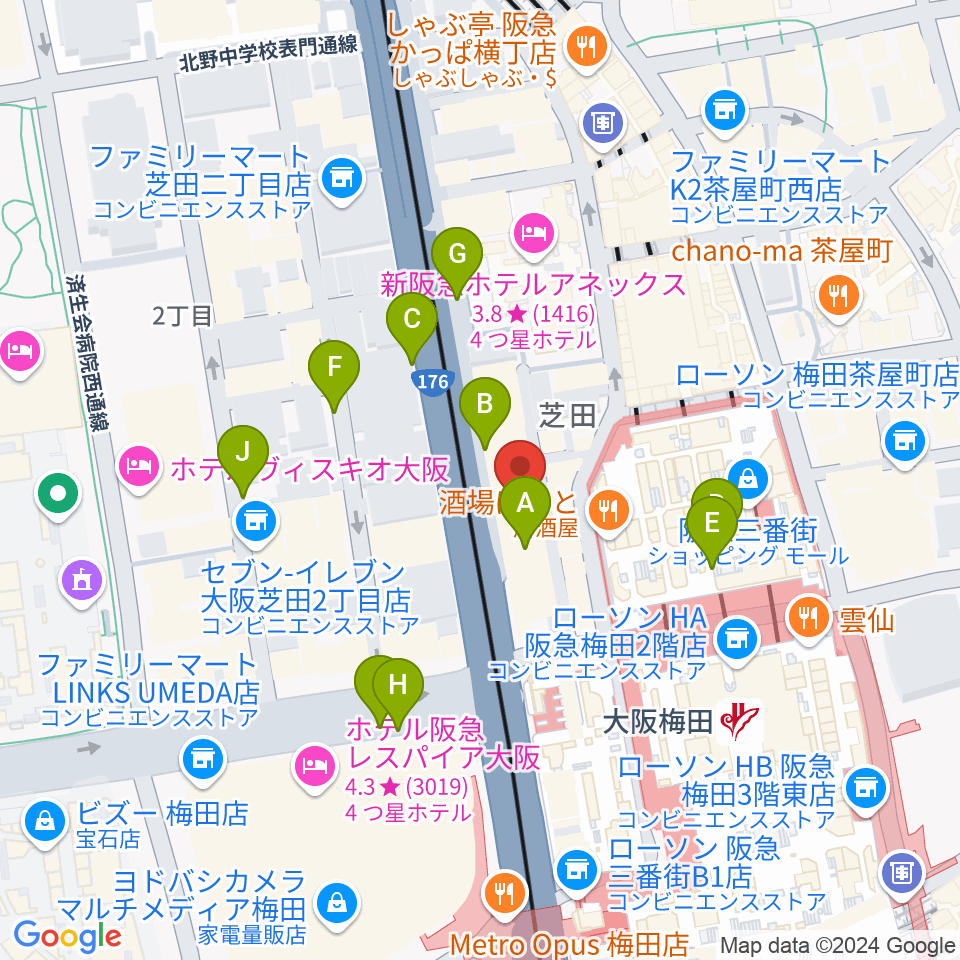 ESPカスタムショップ周辺の駐車場・コインパーキング一覧地図