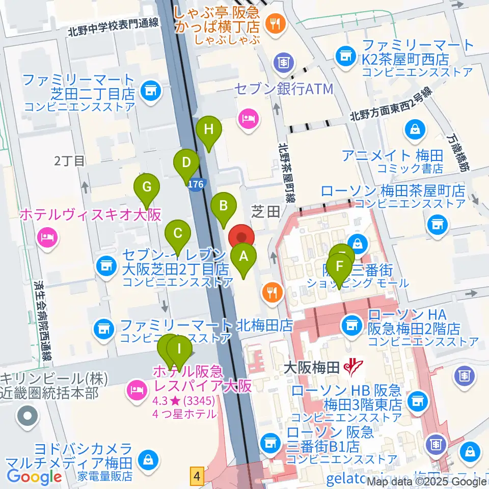 ESPカスタムショップ周辺の駐車場・コインパーキング一覧地図