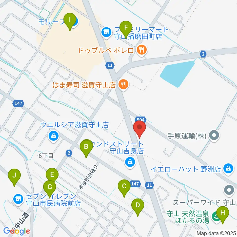 青い鳥音楽学園周辺の駐車場・コインパーキング一覧地図