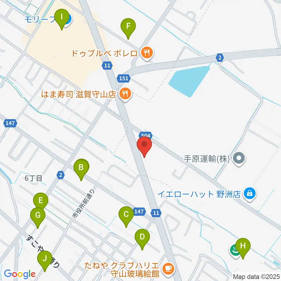 青い鳥音楽学園周辺の駐車場・コインパーキング一覧地図