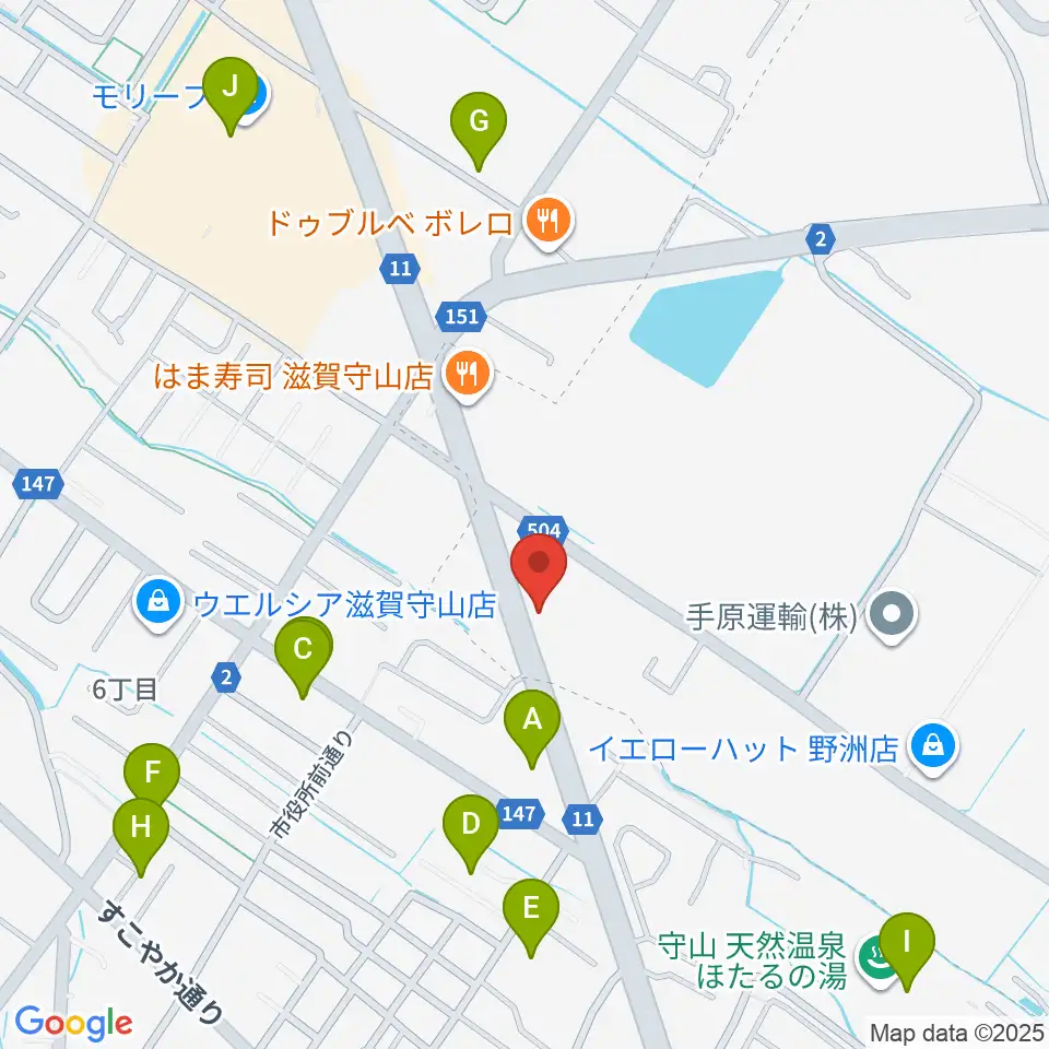 青い鳥音楽学園周辺の駐車場・コインパーキング一覧地図