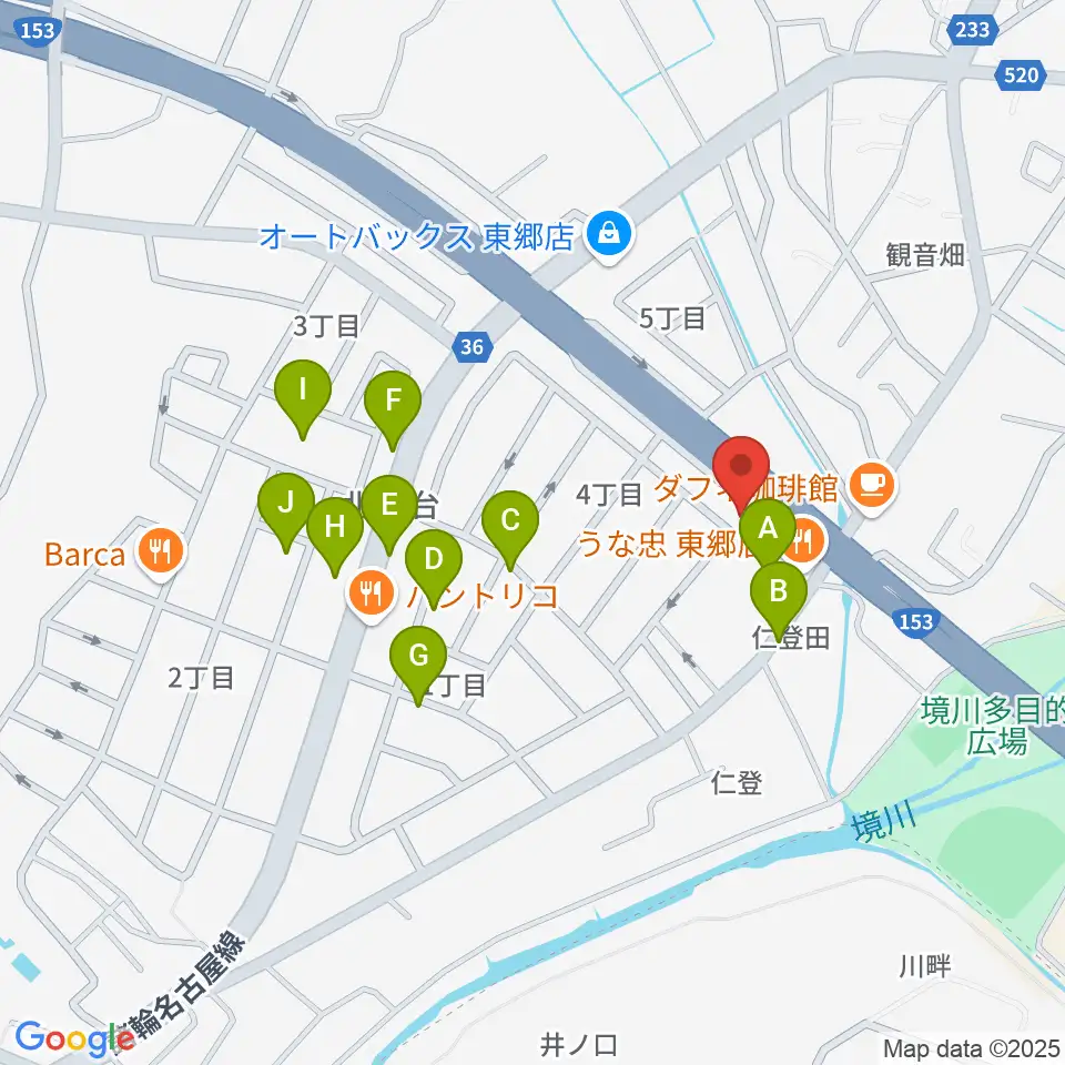S.ホール レ・マーニ周辺の駐車場・コインパーキング一覧地図