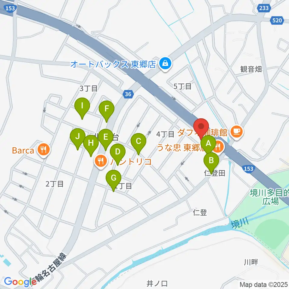 S.ホール レ・マーニ周辺の駐車場・コインパーキング一覧地図