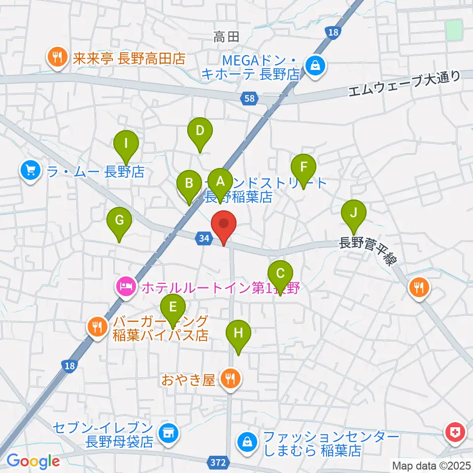 YMサウンド周辺の駐車場・コインパーキング一覧地図
