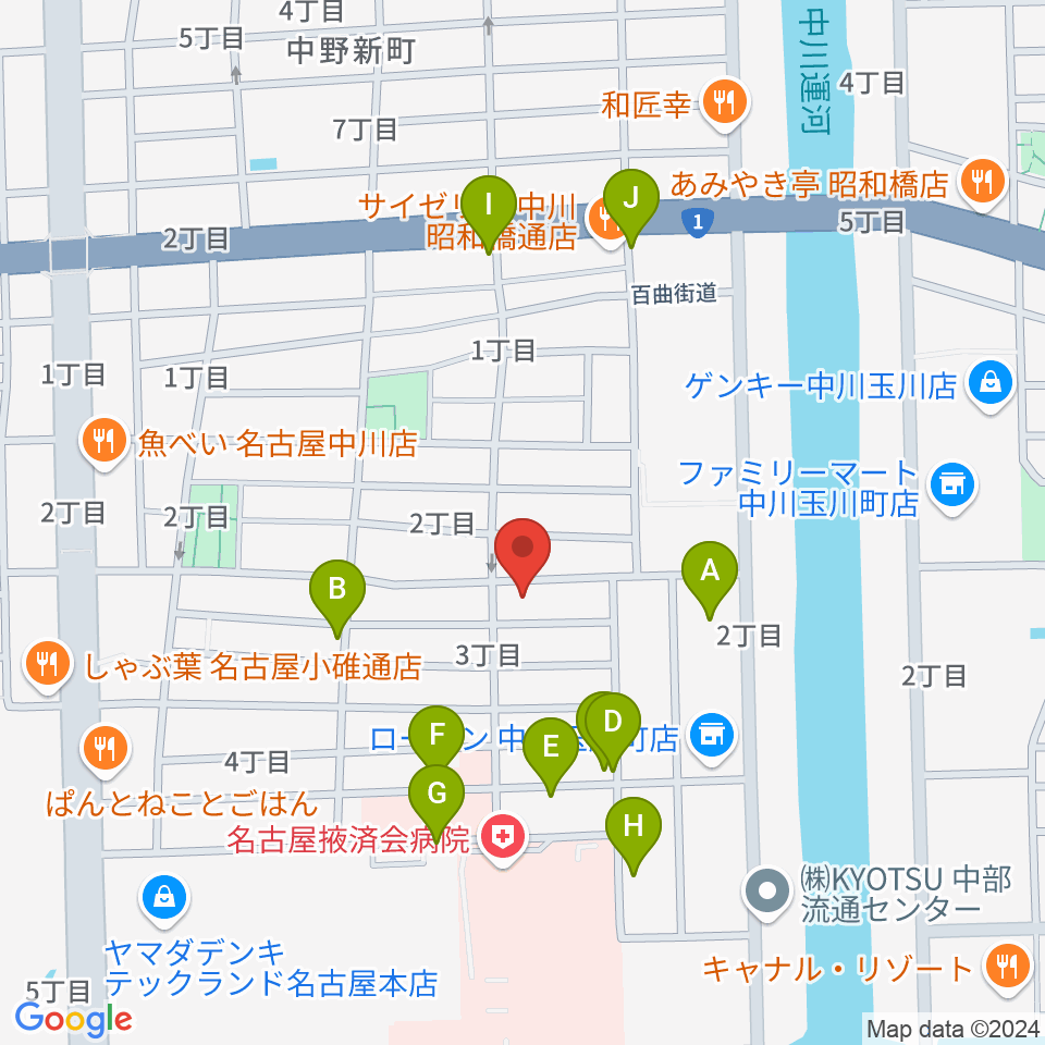 有限会社ドレミ楽器周辺の駐車場・コインパーキング一覧地図