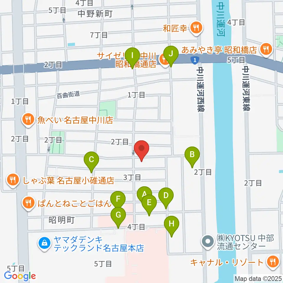 楽器買取センターDOREMI周辺の駐車場・コインパーキング一覧地図