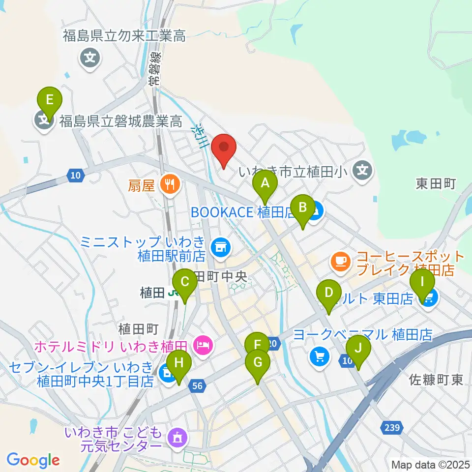 エモーション音楽教室周辺の駐車場・コインパーキング一覧地図