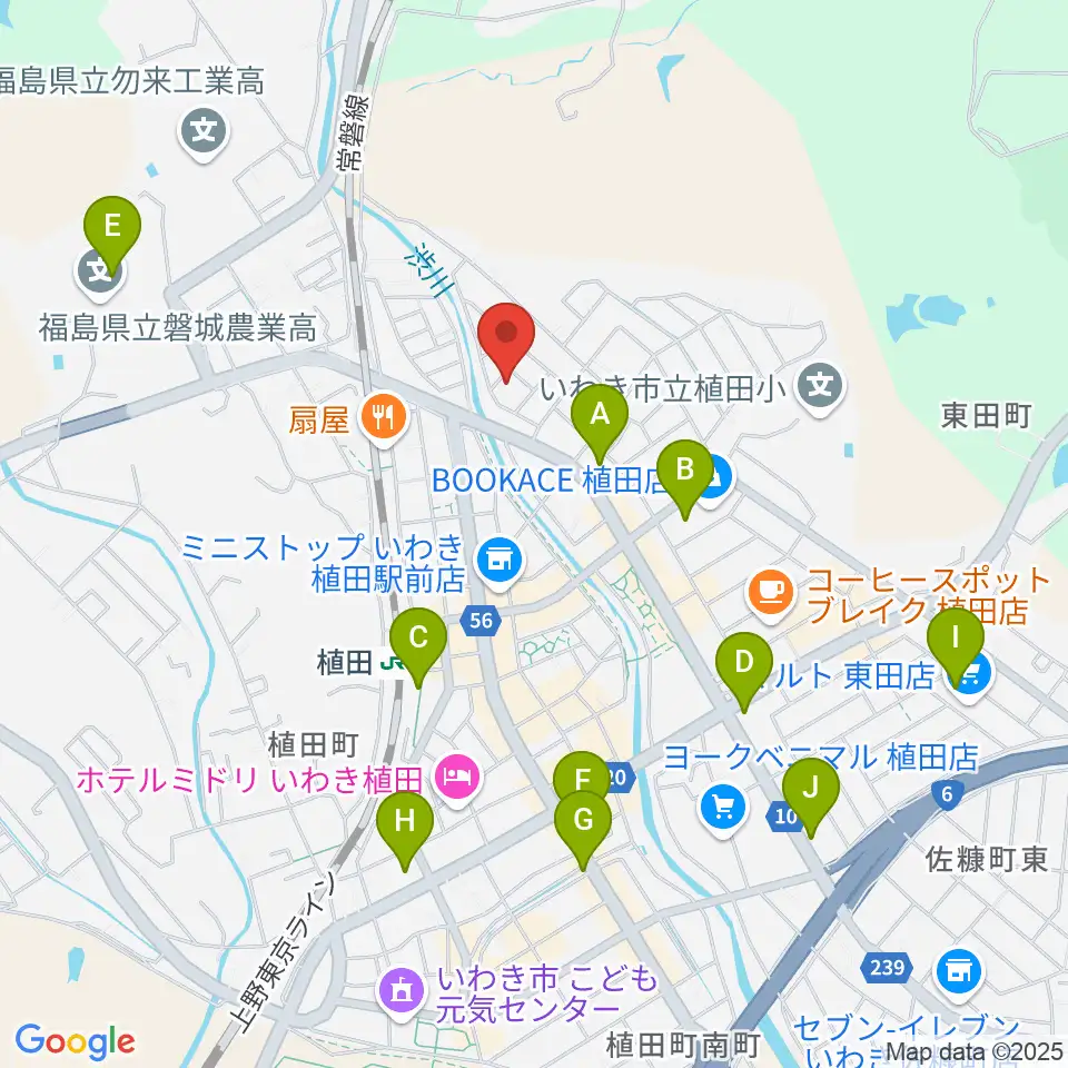 エモーション音楽教室周辺の駐車場・コインパーキング一覧地図