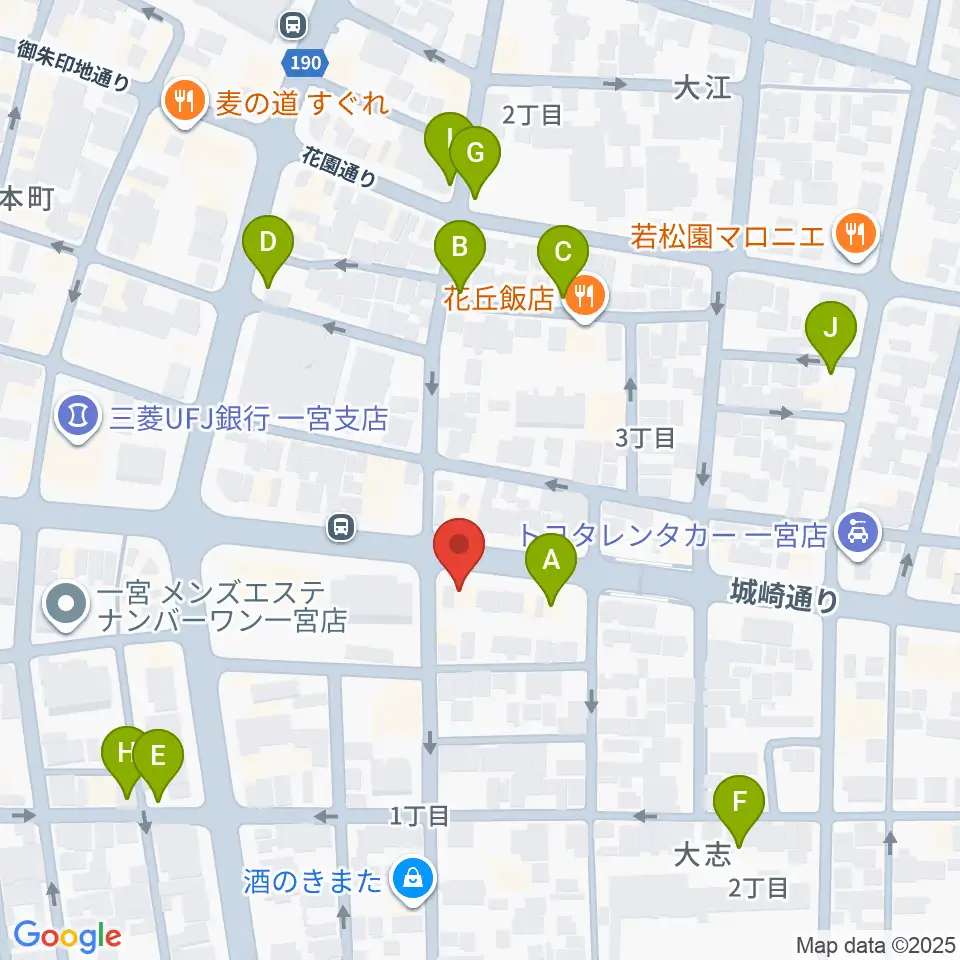 ミュージックポケット周辺の駐車場・コインパーキング一覧地図
