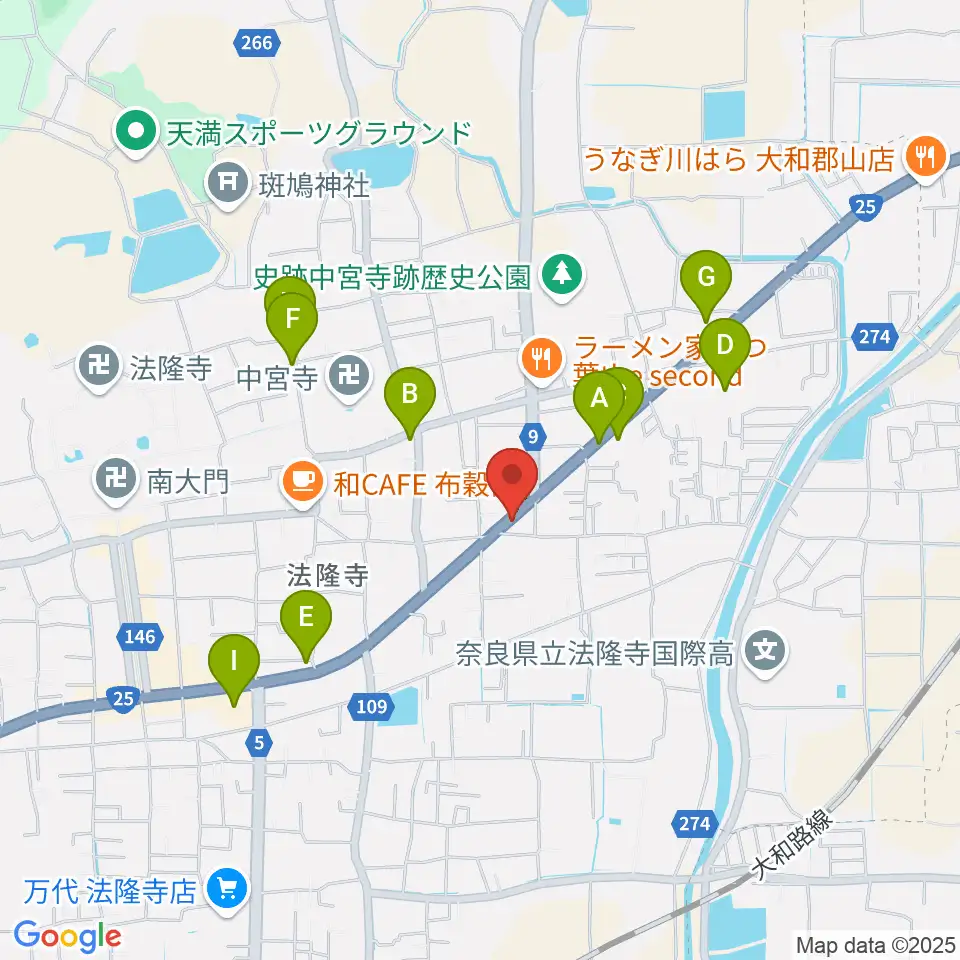 ピアノ工房ジークレフ周辺の駐車場・コインパーキング一覧地図